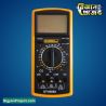 Buy DT-9205A digital multimeter with hFE and continuity