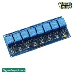 Buy 5V 8-channel optocoupler relay module for projects