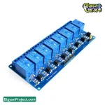 Buy 5V 8-channel optocoupler relay module for projects