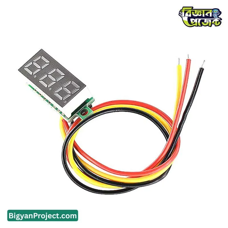 Digital dc voltmeter 0-100v buy mini 0.28 inch meter