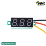 Digital dc voltmeter 0-100v buy mini 0.28 inch meter