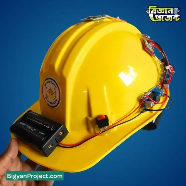 Worker & Bike Rider Safety Helmet with Accident Alert and GPS Tracking