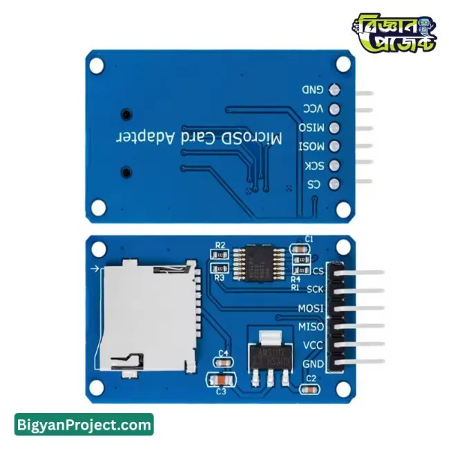 Micro SD Card Reader Module SPI Interface for Arduino