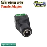 DC Barrel Power Jack 5.5x2.1mm Female Adapter