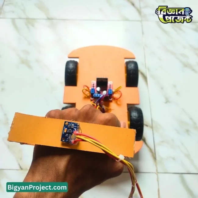 Buy Arduino Gyroscope 4 Wheel Robot Science Project