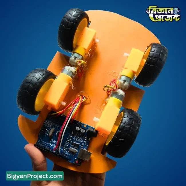 Buy Arduino Gyroscope 4 Wheel Robot Science Project
