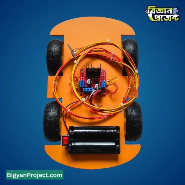 Buy Arduino Gyroscope 4 Wheel Robot Science Project