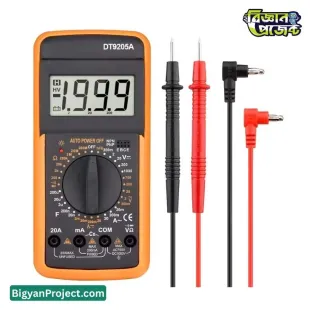 Buy DT9205A Digital Multimeter AC DC Tester