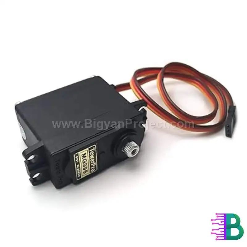 MG995 360 Degree Metal Gear Servo Motor for Robotics