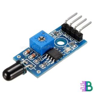 Advanced 4-Pin Flame Sensor Module NHR0057 for Fire Detection