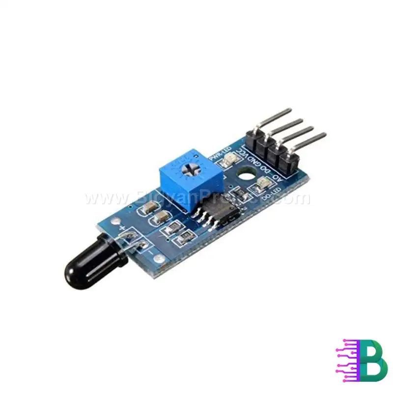 Advanced 4-Pin Flame Sensor Module NHR0057 for Fire Detection