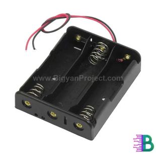 Buy 18650 Battery Holder/Case 3 Chamber for Li-Ion Batteries