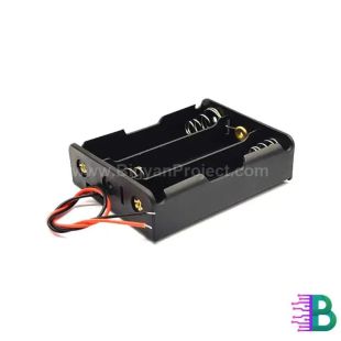 Buy 18650 Battery Holder/Case 3 Chamber for Li-Ion Batteries