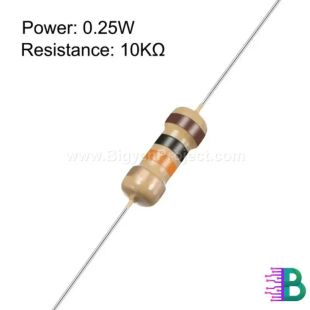 Buy 10K Ohm 0.25W Resistor for Electronics