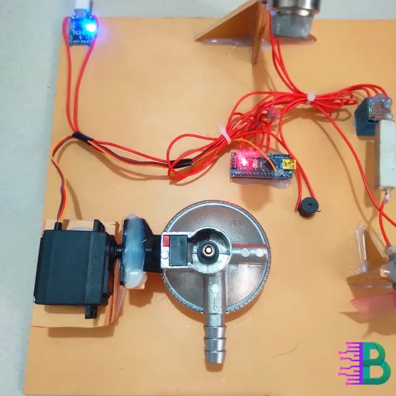 Buy Gas Leakage Detection & Auto Stop System Project with Arduino