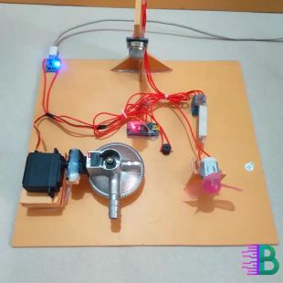 Buy Gas Leakage Detection & Auto Stop System Project with Arduino