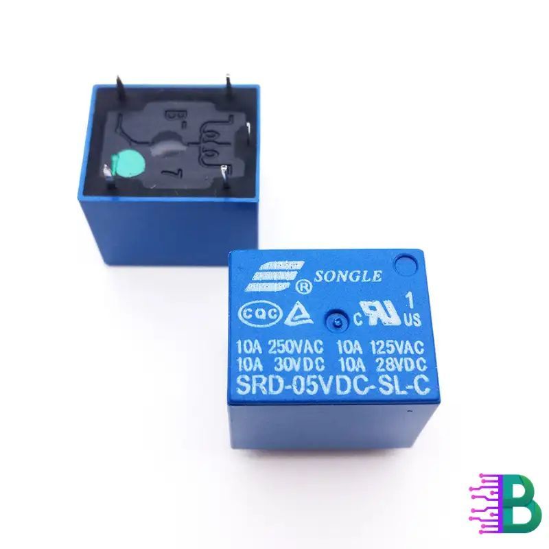 Buy 5V 10A 5-Pin Relay for High-Current Applications in Bangladesh