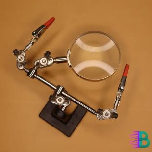 Buy Helping Hands Soldering Stand with Magnifying Glass & Clips