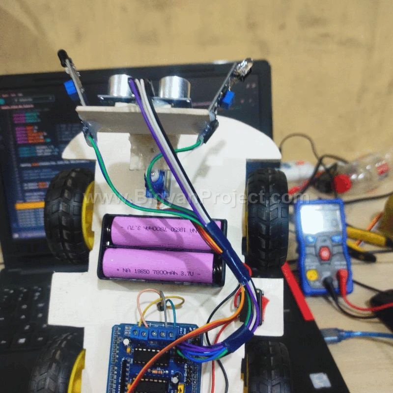 Buy Object Following Robot Using Arduino in Bangladesh for Students