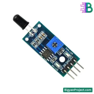 Advanced 4-Pin Flame Sensor Module NHR0057 for Fire Detection