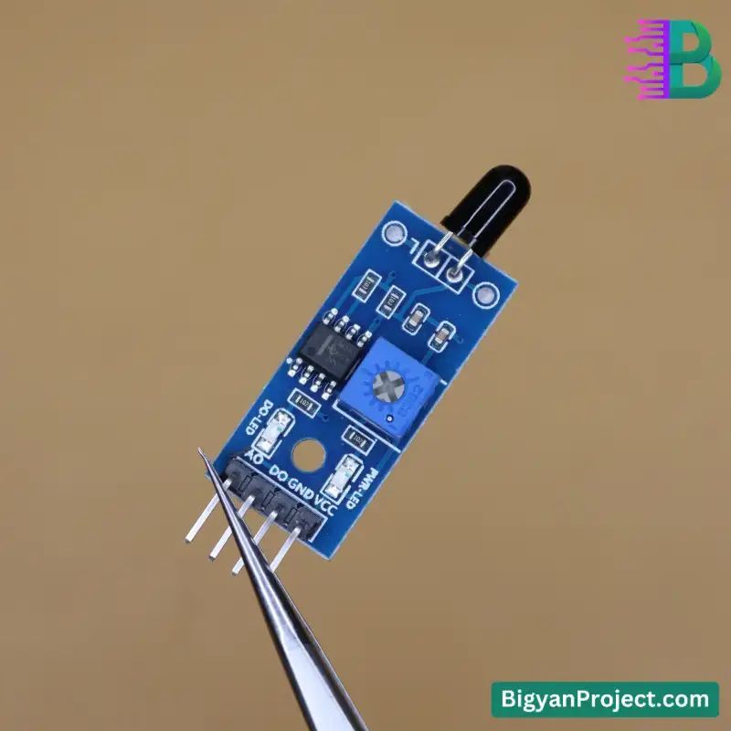 এডভান্সড 4-পিন ফ্লেম সেন্সর মডিউল NHR0057 ফায়ার ডিটেকশনের জন্য