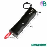 1-Channel 18650 Battery Holder Case in Bangladesh