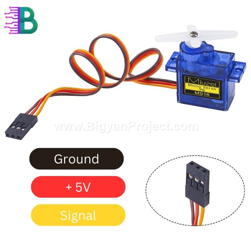 SG90 Micro Servo Motor - Perfect for DIY Robotics