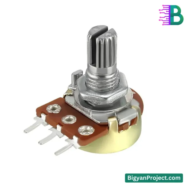 10K Potentiometer - Buy Variable Resistor with 6mm Shaft