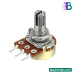 10K Potentiometer - Buy Variable Resistor with 6mm Shaft