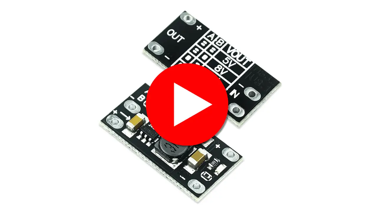 Unlock the potential of your projects with the 3.7V to 12V Mini Boost Module! This compact and multi-functional converter is ideal for powering a wide range of DIY electronics, robotics, and more. Watch to learn how to step up your voltage game effortlessly!