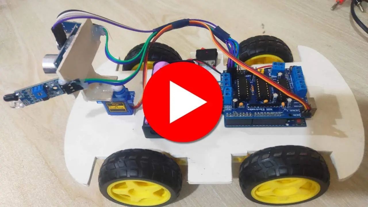 বিজ্ঞান প্রজেক্ট Object-Following Robot: An Arduino Adventure in Robotics & Automation